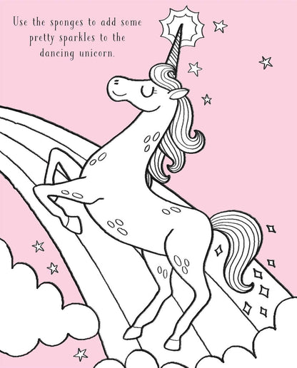 Sponge Art Unicorns and Magical Creatures by IglooBooks