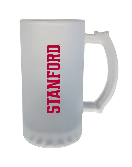 Stanford Cardinal 16oz Frosted Glass Mug
