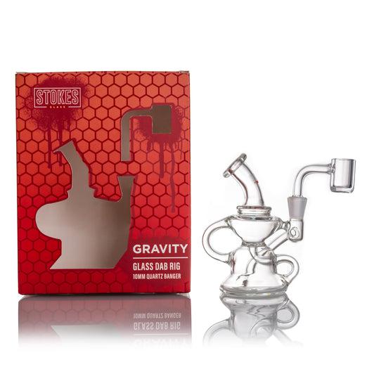 Stokes Glass 4.5" Gravity 10mm Dab Rig