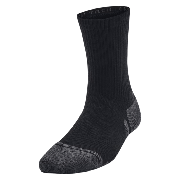 Under Armour Performance Tech 3 Pack Crew Socks Junior