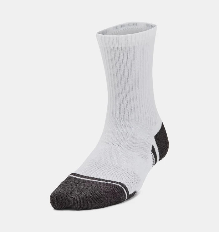 Under Armour Performance Tech 3 Pack Crew Socks Junior
