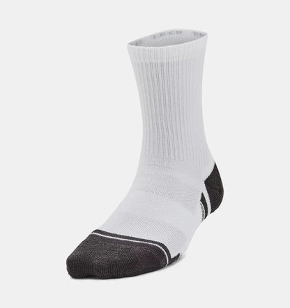Under Armour Performance Tech 3 Pack Crew Socks Junior