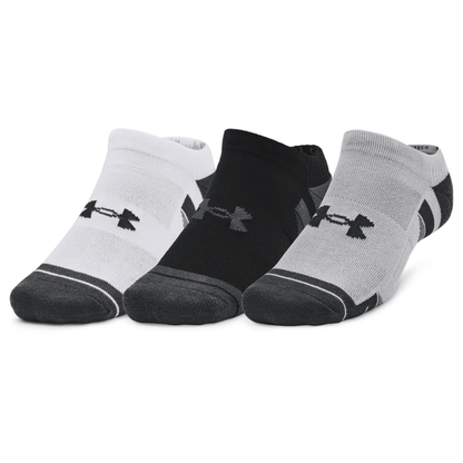 Under Armour Performance Tech 3 Pack No Show Socks Men
