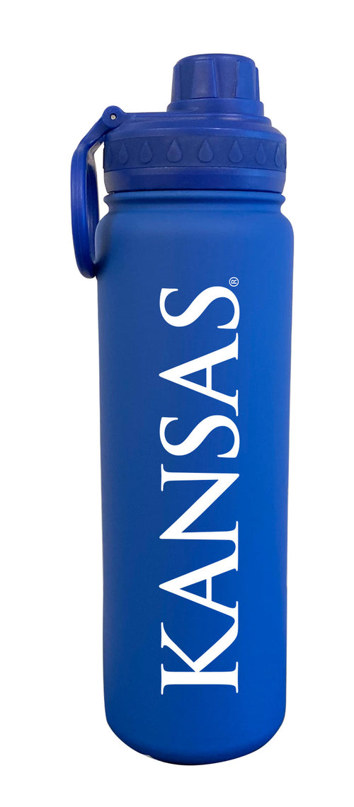 University of Kansas 24oz. Stainless Steel Bottle - Primary Wordmark