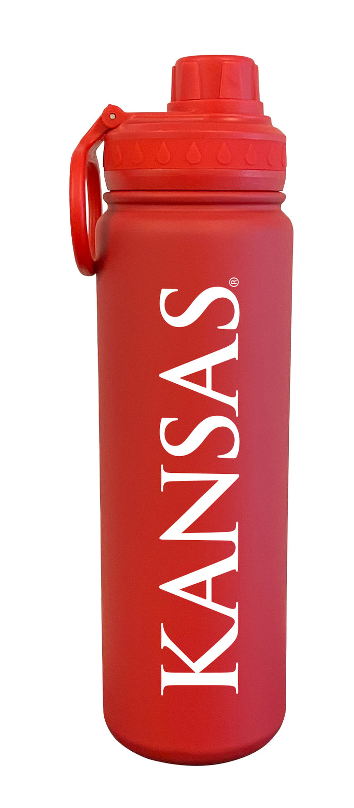 University of Kansas 24oz. Stainless Steel Bottle - Primary Wordmark