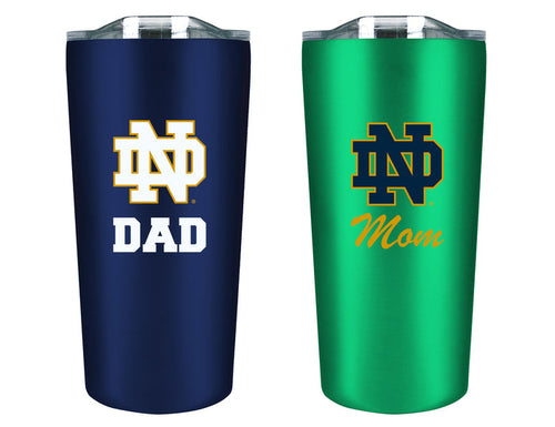 University of Notre Dame Tumbler Gift Set - Mom & Dad