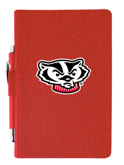 University of Wisconsin Journal with Pen - Mascot Logo