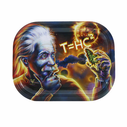 V Syndicate Metal Rolling Tray - T=HC2 Einstein Solar Diesel