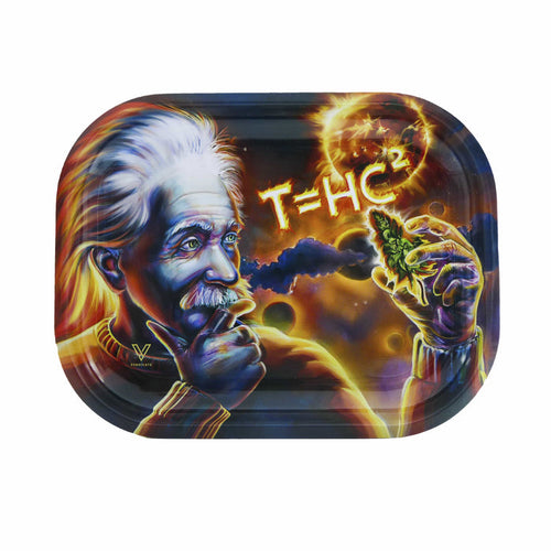 V Syndicate Metal Rolling Tray - T=HC2 Einstein Solar Diesel