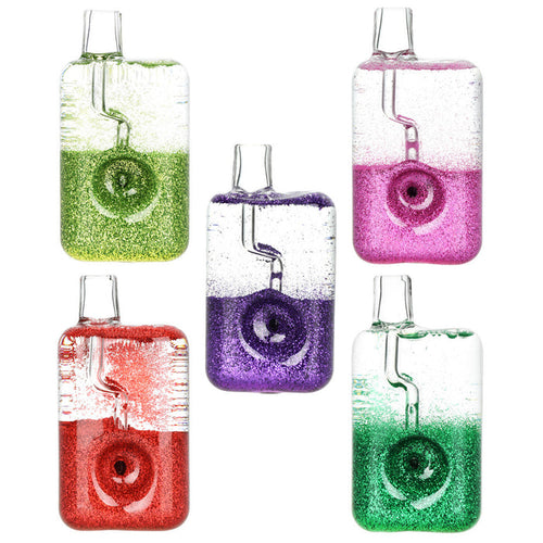 Vape Bar Glitter Glycerin Freezable Hand Pipe