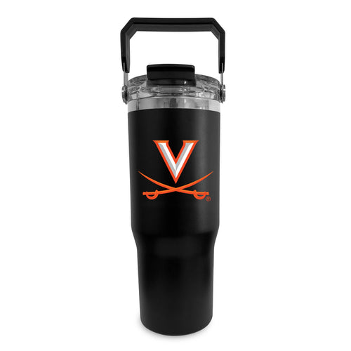 Virginia Cavaliers 32oz Stainless Bucket Handle Tumbler