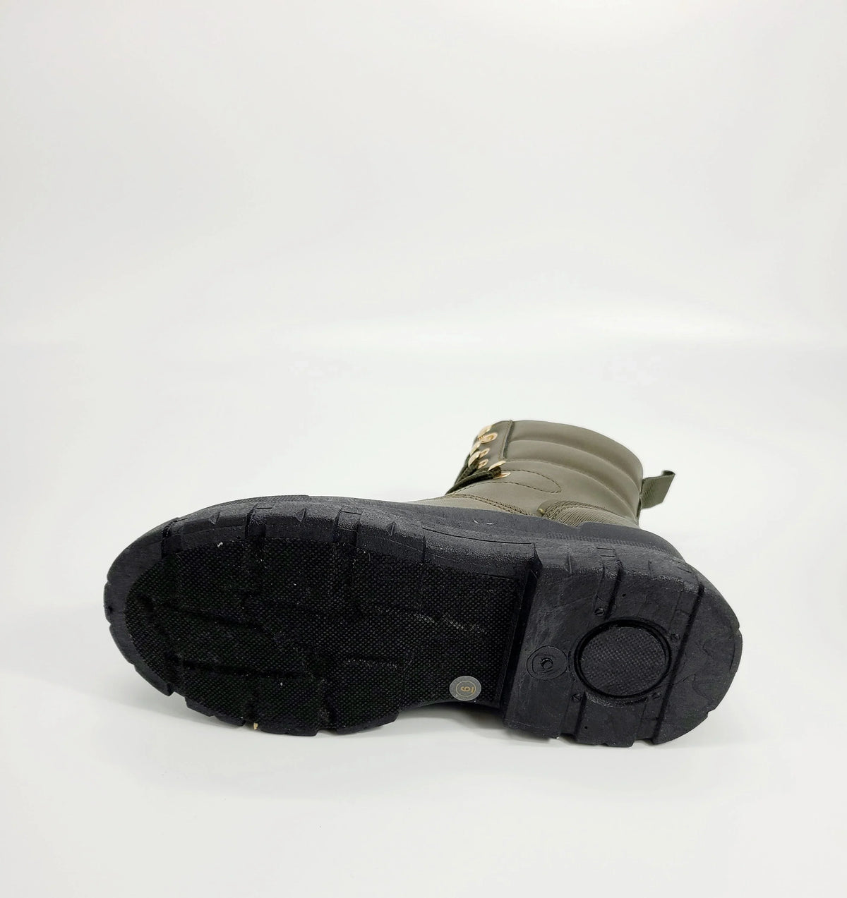 Winter Princess Kate Combat Boots (Olive)