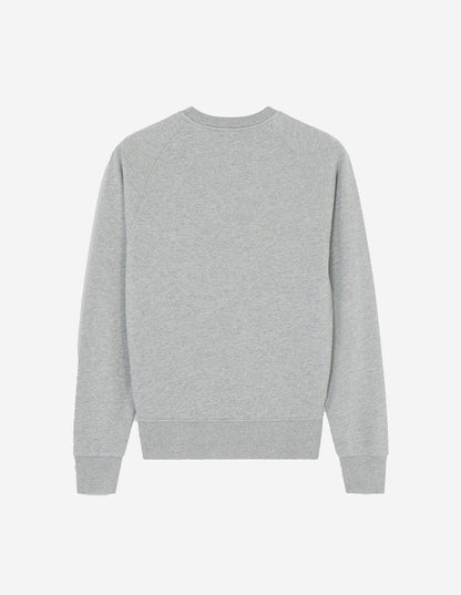 Women's Tricolor Fox Patch Adjusted Sweatshirt Grey Melange