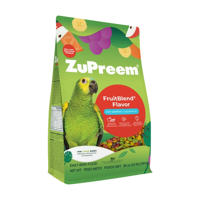 Zupreem Fruit Blend for  Large Parrots